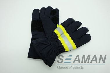 السلامة البحرية معدات مكافحة الحريق النار المانع القطن الإنقاذ قفازات إطفائي